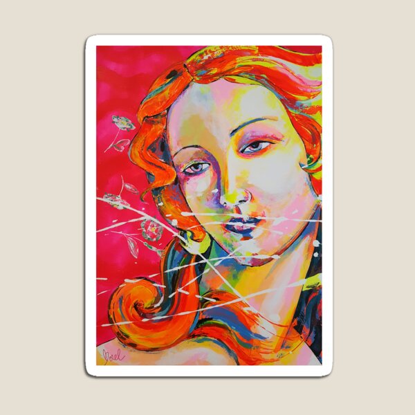 La Naissance de Vénus Botticelli Artpainting Magnet