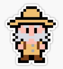 Pixel Sabreman Sticker
