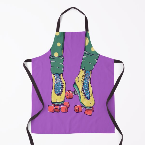 Item preview, Yellow roller skates designed and sold by piedaydesigns.
