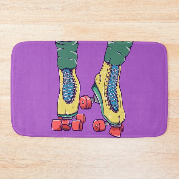 Item preview, Yellow roller skates designed and sold by piedaydesigns.