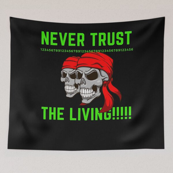 Item preview, Never trust the living Cap  tshirt designed and sold by Fado Store.