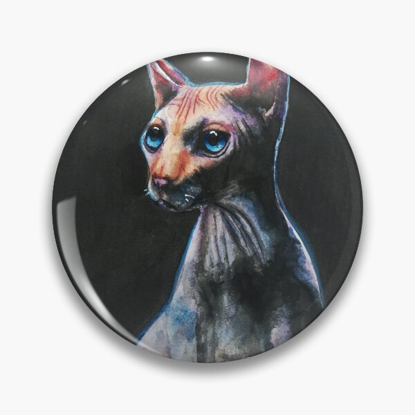 Item preview, Sphynx cat designed and sold by TwoFullMoonsArt.