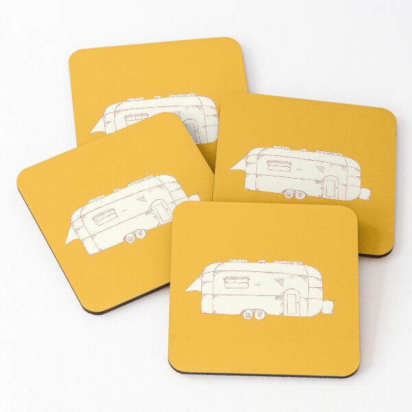 Item preview, ~ Airstream daydream ~ mustard designed and sold by lacummings.