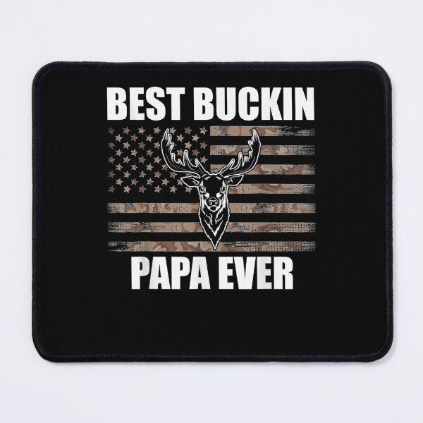 Item preview, Deer Hunting Best Bucking Papa American Flag designed and sold by donnagia.