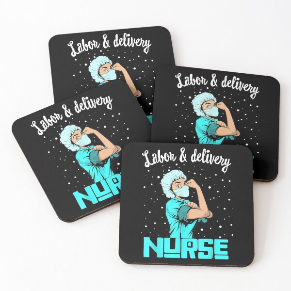 Item preview,  Labor Delivery Nurse Rosie Riveter Nursing Gift designed and sold by donnagia.