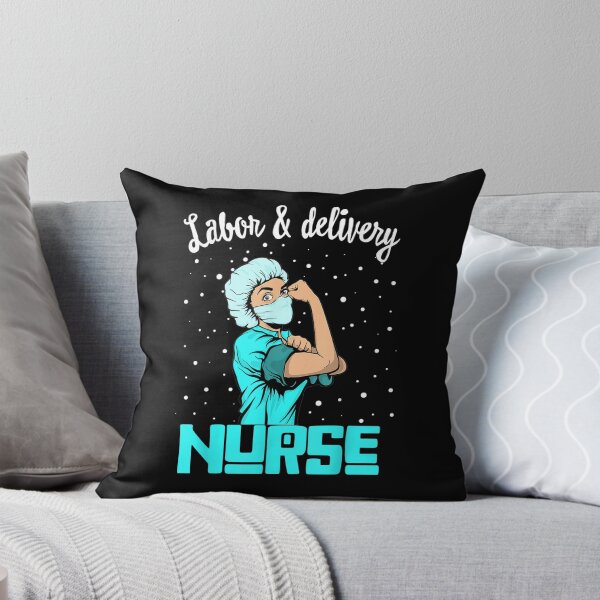 Item preview,  Labor Delivery Nurse Rosie Riveter Nursing Gift designed and sold by donnagia.