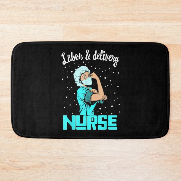 Item preview,  Labor Delivery Nurse Rosie Riveter Nursing Gift designed and sold by donnagia.