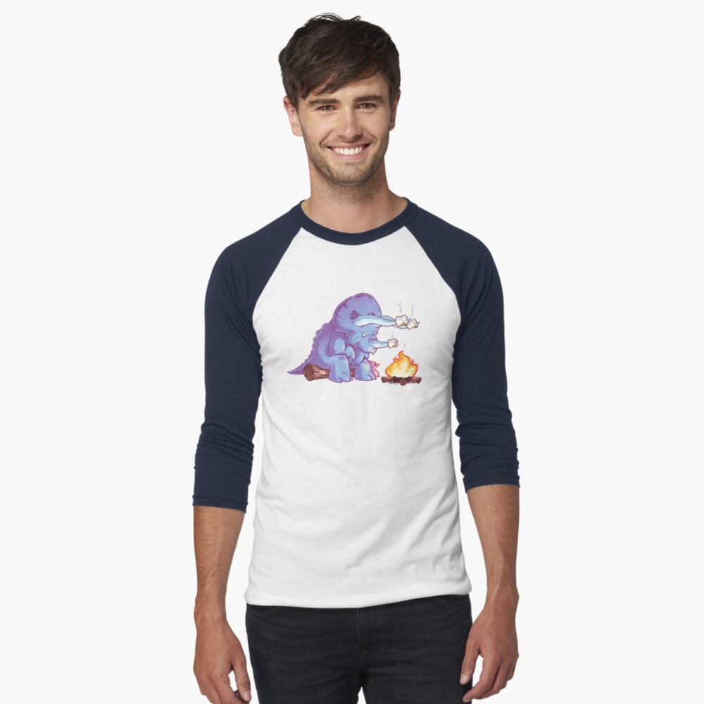 Item preview, Baseball ¾ Sleeve T-Shirt designed and sold by Obvian.