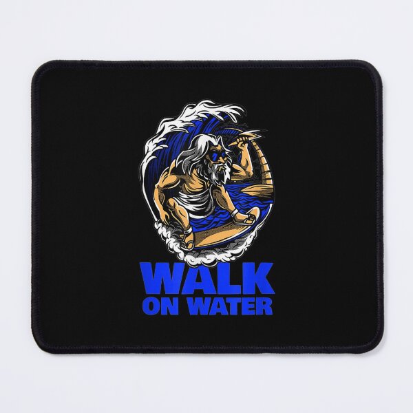Item preview, Surfing Jesus Walk Water Christian Surfer designed and sold by donnagia.