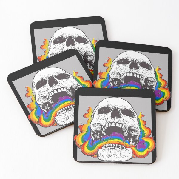 Item preview, Halloween LGBT Scary Skull designed and sold by freeArt10.