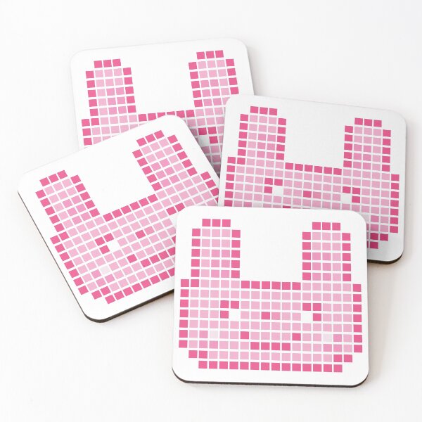 Item preview, Pink Bunny Pixel Art for design designed and sold by Arterich.