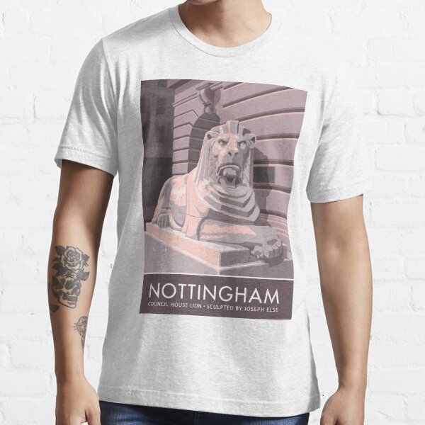 Nottingham Council House Lion T Shirt For Sale By Smillership Redbubble Nottingham T 4865