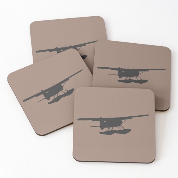 Item preview, DHC-2 Beaver Floatplane Silhouette Design designed and sold by RealPilotDesign.