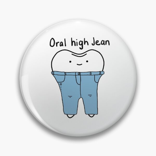 Item preview, Oral high jean designed and sold by Toothy Designs.