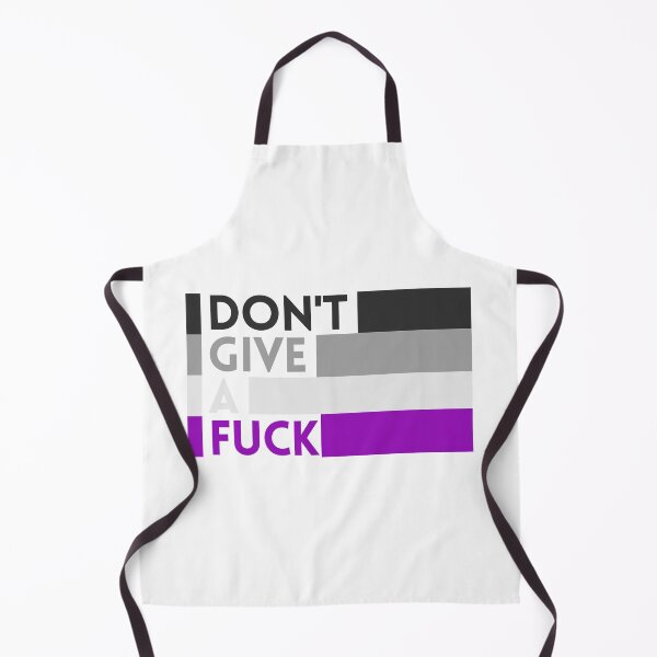 Item preview, Dont Give A Fuck. Asexual Pride designed and sold by Subtle Pride Shop.