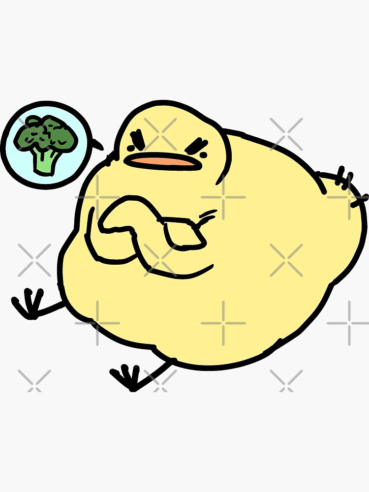 Thumbnail 3 of 3, Sticker, Picky Birdblob designed and sold by Sabtastic.