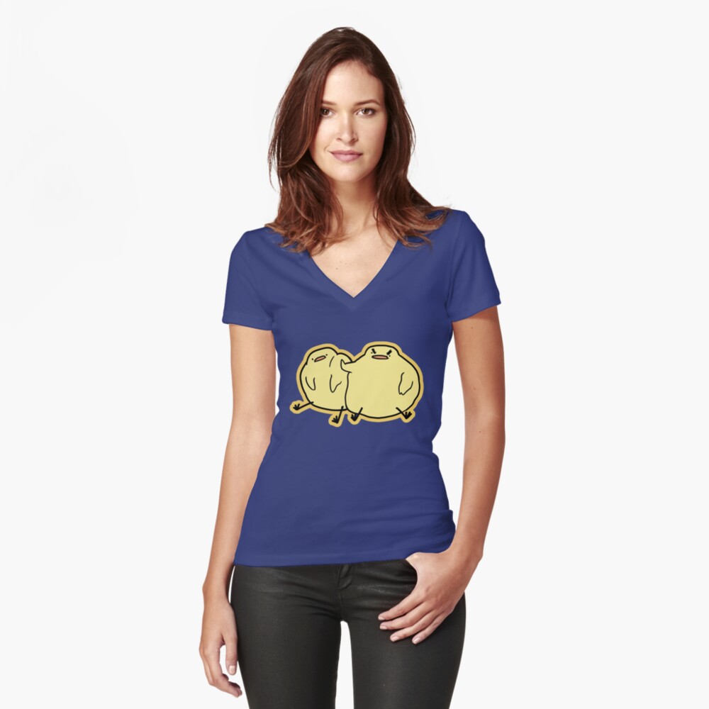Item preview, Fitted V-Neck T-Shirt designed and sold by Sabtastic.