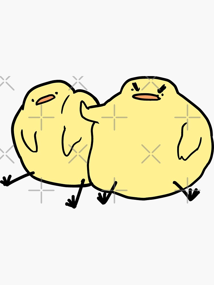 Thumbnail 3 of 3, Sticker, Go'Wey Birdblob designed and sold by Sabtastic.