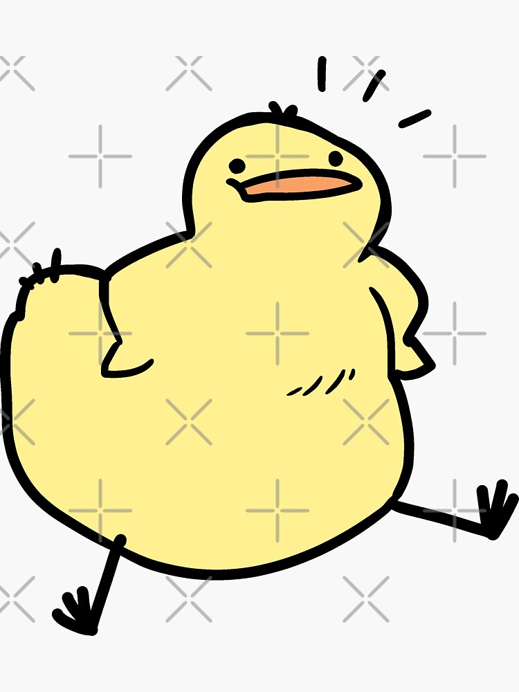 Thumbnail 3 of 3, Sticker, Good Birdblob designed and sold by Sabtastic.