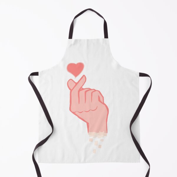 Item preview, Finger heart pink designed and sold by -ink-.