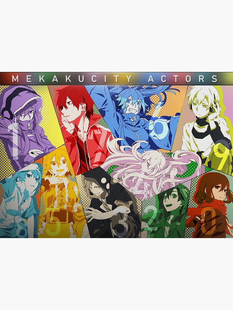 MEKAKUCITY ACTORS POSTER Poster for Sale by spar10