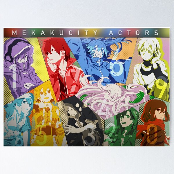 Mekakucity Actors | Poster