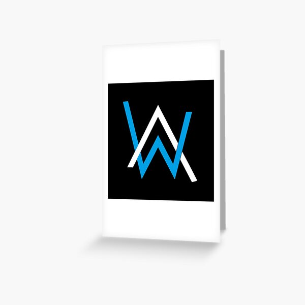 Alan Walker Logo Greeting Cards Redbubble