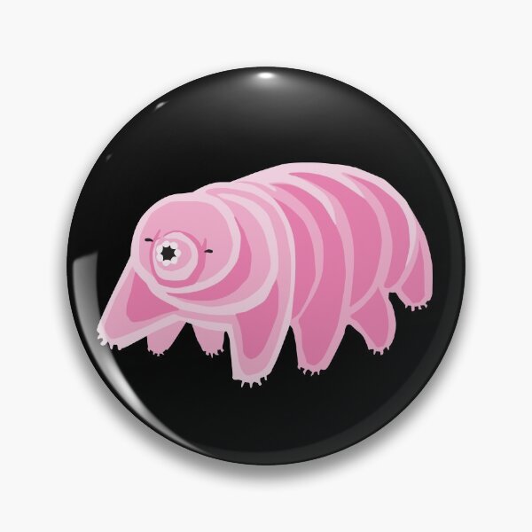 Item preview, Chubby Tardigrade Cute Baby Pink designed and sold by KerriKerri.