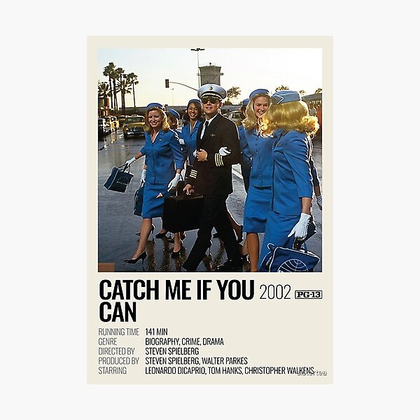 Catch Me If You Can Movie Photographic Print