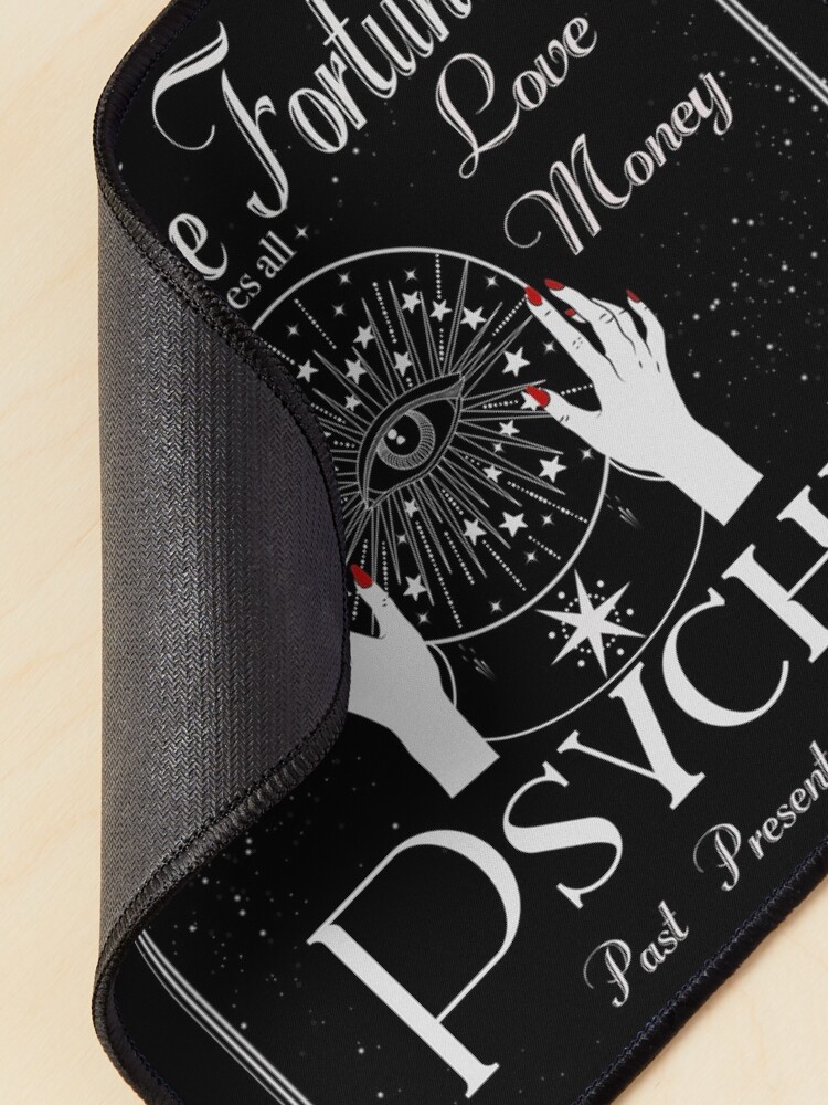 Alternate view of Madame Fortuna Sees All Mouse Pad