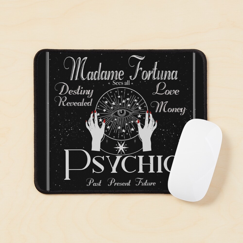 Madame Fortuna Sees All Mouse Pad