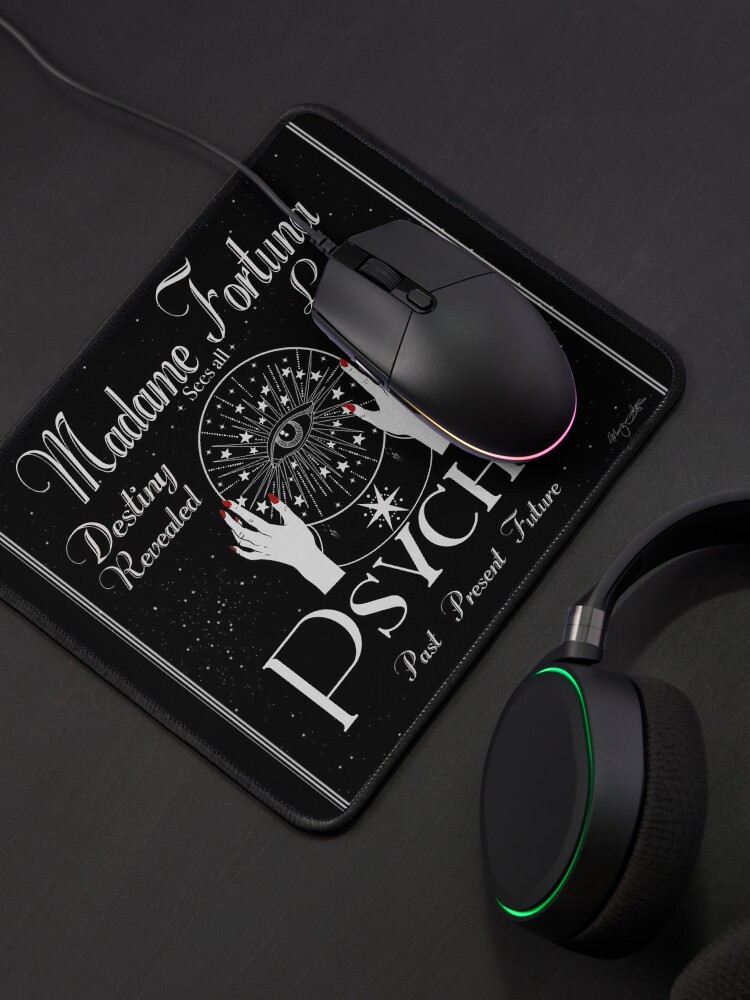 Alternate view of Madame Fortuna Sees All Mouse Pad