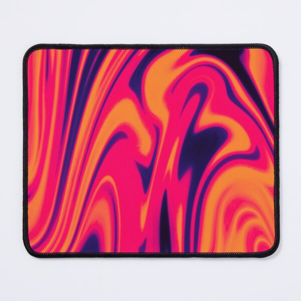Item preview, orange purple psychedelic swirl trippy artwork abstract acrylic designed and sold by Golden-place.