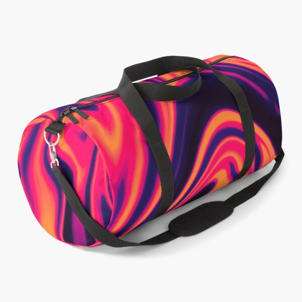 Item preview, orange purple psychedelic swirl trippy artwork abstract acrylic designed and sold by Golden-place.