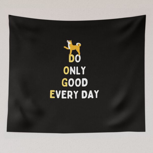 Item preview, crypto doge do only good everyday shirt designed and sold by SukanyaShop.