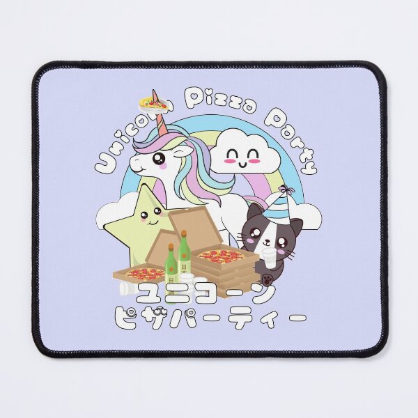 Item preview, Unicorn Pizza Party designed and sold by GleamingGiant.