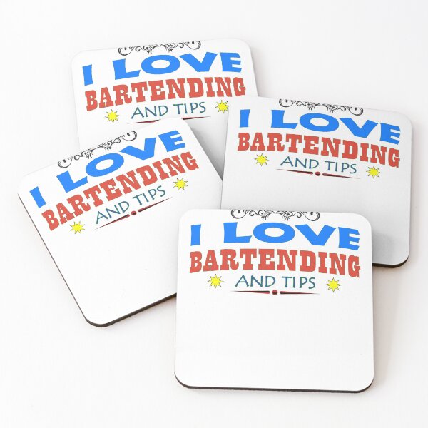 Item preview, Funny Bartender Saying I Love Bartending And Tips designed and sold by uta917.