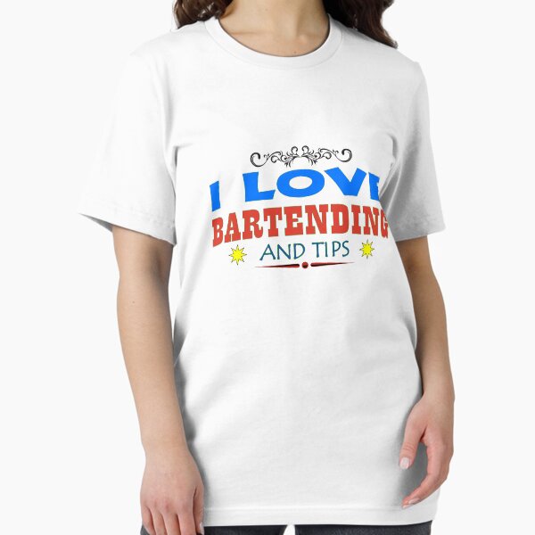 Item preview, Funny Bartender Saying I Love Bartending And Tips designed and sold by uta917.