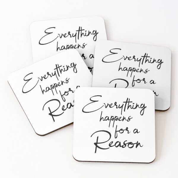 Item preview, Everything Happens For A Reason designed and sold by YOYOCollection.