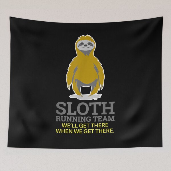 Item preview,  There Sloth Running Team Well designed and sold by donnagia.