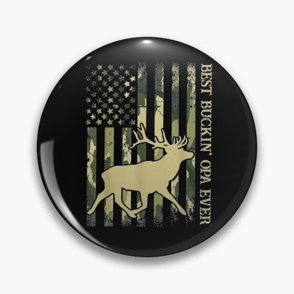 Item preview,  Best Buckin Ever Camo American Flag Deer Hunting designed and sold by donnagia.