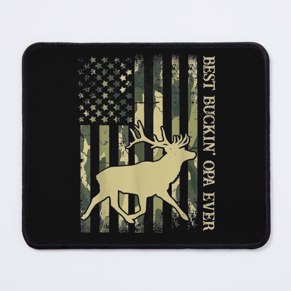 Item preview,  Best Buckin Ever Camo American Flag Deer Hunting designed and sold by donnagia.