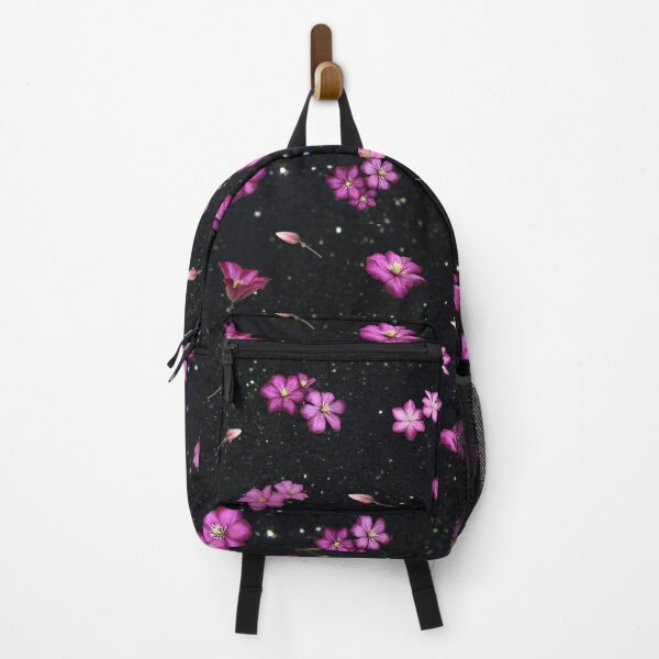 Item preview, Pretty Floral Pattern with Pink Clematis Flowers designed and sold by AloraDawnEve.