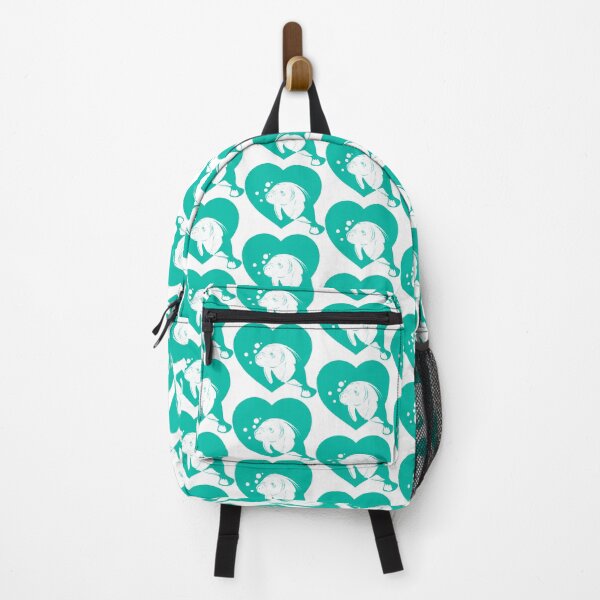 Item preview, Copy of Just a girl who loves manatees (Aqua) designed and sold by Q3Designs.