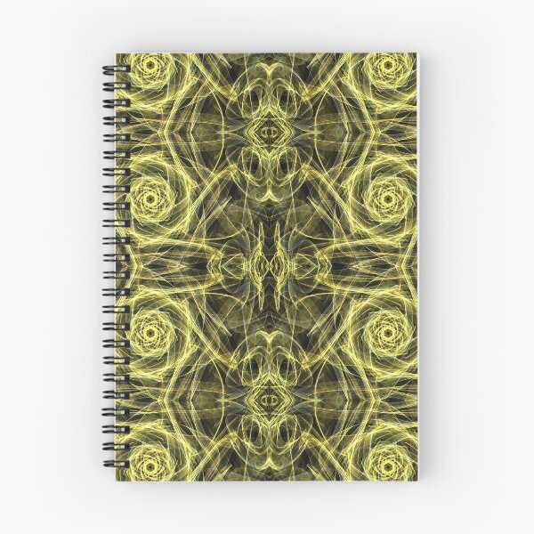 Item preview, Liquid Light Series #72 ~ Yellow and Grey Abstract Fractal Pattern designed and sold by Ascension Vibrations.