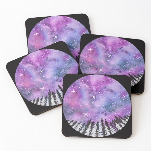Item preview, Purple night in the forest designed and sold by Kelley-Art.