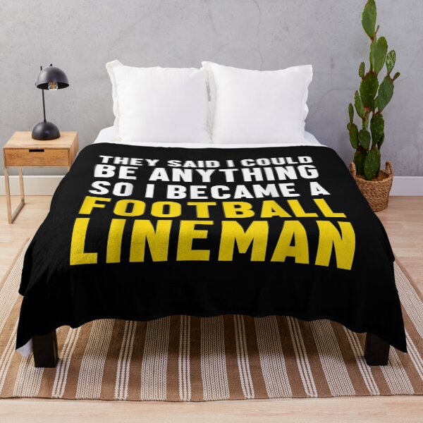 Item preview,  Lineman Anything Offensive Defensive Player designed and sold by donnagia.