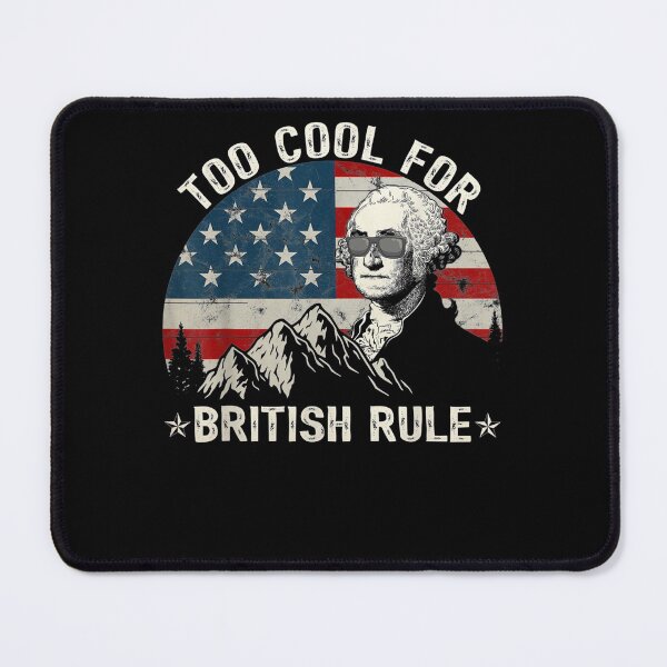 Item preview, Cool British Rule George Washington July Flag designed and sold by donnagia.