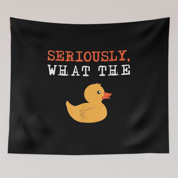 Item preview,  Ducks Seriously Duck Animal Rubber Ducky designed and sold by donnagia.