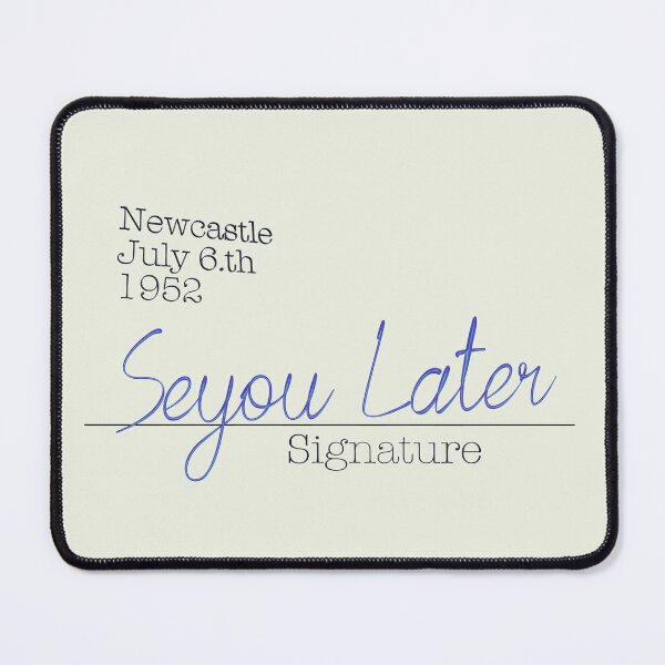 Item preview, SEYOU LATER designed and sold by Klementsen.